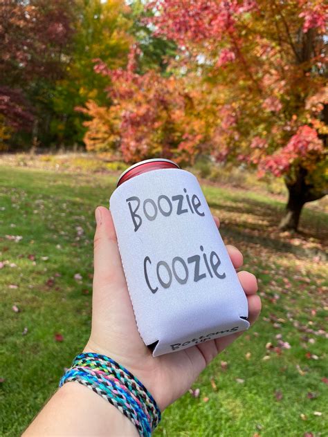 Coozie Boozie Coozie Personalized Coozie Custom Koozie HTV | Etsy