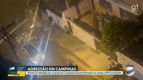 Vídeo Homem é agredido por grupo de 12 pessoas no bairro Proença em