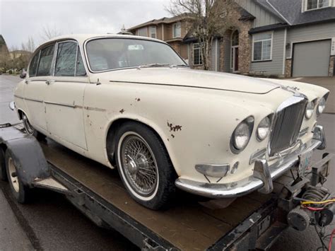 1967 Jaguar 420 Elegant And Classy Project Twin Carbureters Twin Fuel