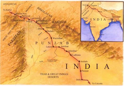 Khyber Pass World Map