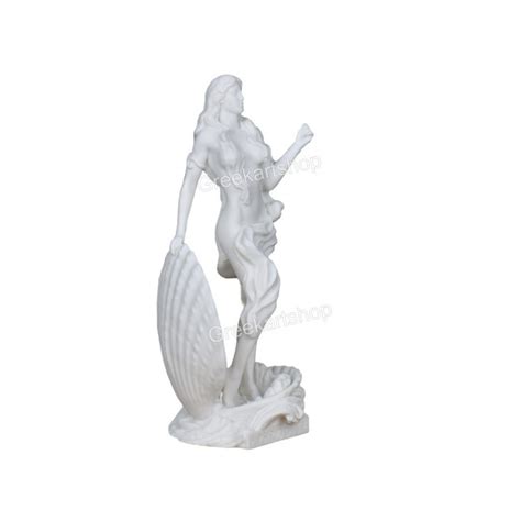 Goddess Aphrodite Venus In Shell Nude Female Erotic Statue Sculpture