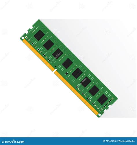 Random Access Memory Concept By Ram Labtop 4gb Or 8gb Or 16gb Stock