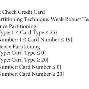 Example of equivalence class partitioning. | Download Scientific Diagram 