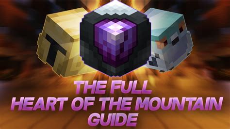 The Full Heart Of The Mountain Guide Hypixel Skyblock Youtube