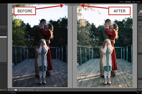 How To See Before And After In Lightroom Elaine J Films