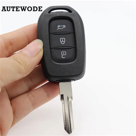 AUTEWODE Replacement New 2 3 Buttons Remote Car Key Shell For Renault