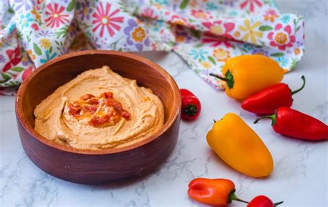 Houmous Aux Poivrons Rouges Grill S Recettes Du Monde