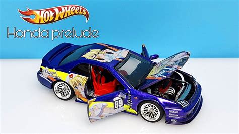 Itahsa Honda Prelude With Opening Parts Hot Wheels Custom YouTube