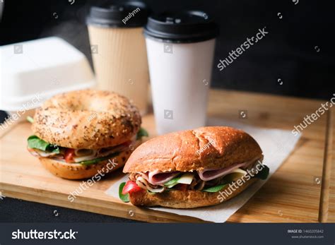deli sandwiches box lunches royalty  images stock