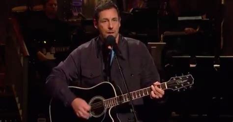 Adam Sandler "SNL" Chris Farley: Adam Sandler performs emotional ...