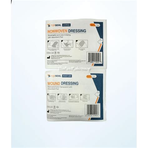 Topseal Wound Dressing Post Op X Cm Shopee Malaysia