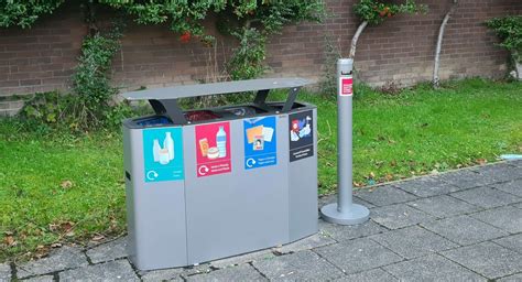 Evolve Outdoor Recycling Bin Unisan Uk