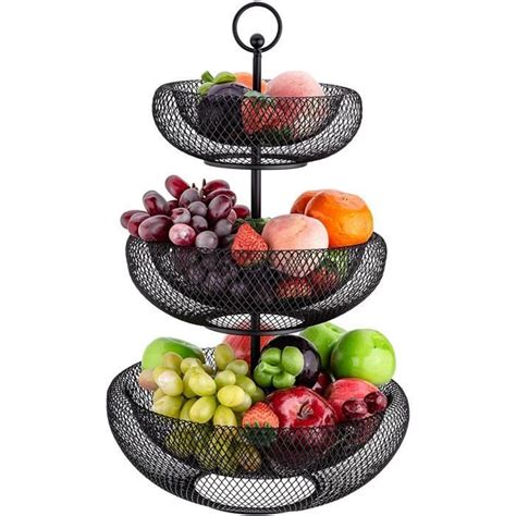 Corbeilles Fruits Tages M Tal Coupe Fruits Pour Fruit L Gume