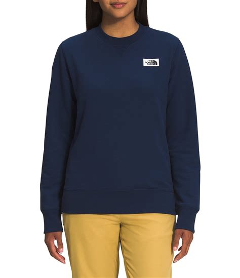 The North Face Heritage Patch Long Sleeve Crew Neck Sweatshirt Dillard S