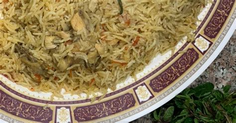 Afghani Chicken Pulao Recipe