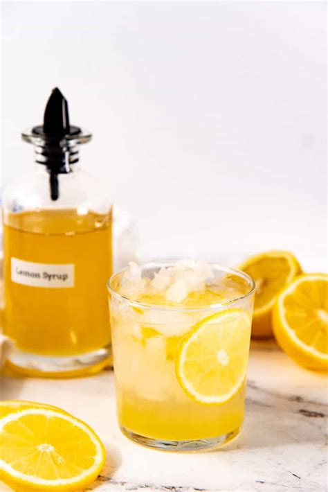 The Best Lemon Syrup Recipe The Flavor Bender