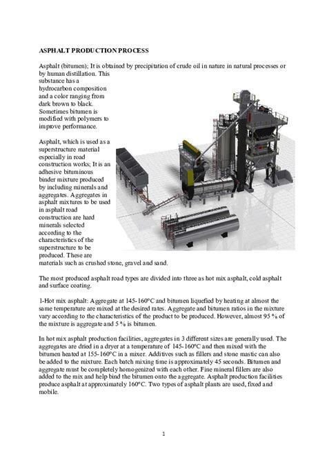 (PDF) ASPHALT PRODUCTION PROCESS