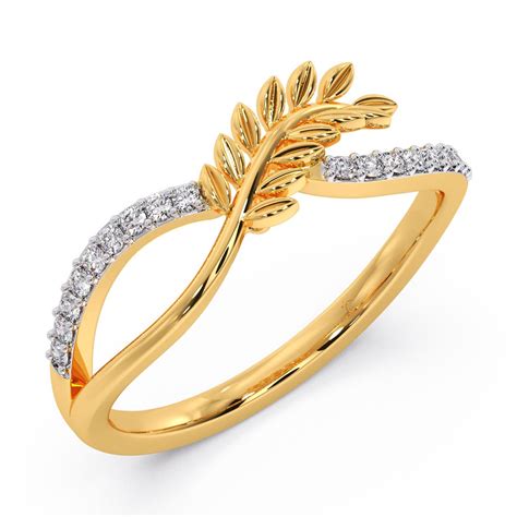 Natures Embrace Diamond Ring Candere By Kalyan Jewellers