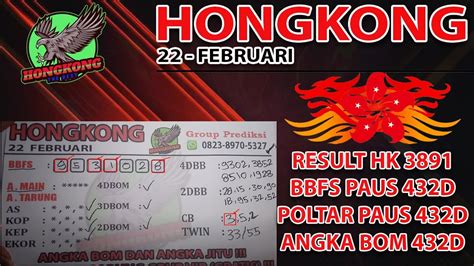 PREDIKSI HK 22 FEBRUARI 2024 BOCORAN TOGEL HONGKONG MALAM INI RUMUS