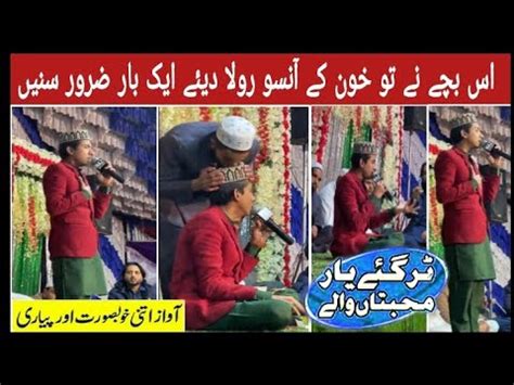 Tur Gaye Yaar Mohabbatan Wale Saif Malook Kalam By Mian Muhammad