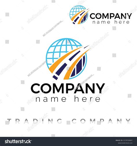 Trading Company Logo Design File Stock Vector (Royalty Free) 2179720607 ...