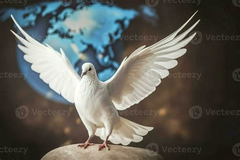 White Dove Symbol Of Peace Generate Ai 33260641 Stock Photo At Vecteezy