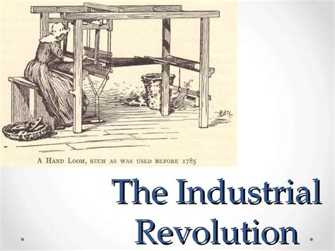 Ks3 The Industrial Revolution The Causes Of The Industrial Revolution