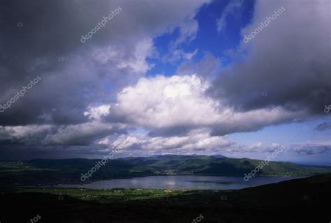 Co Down Panorama De Las Montañas De Mourne Y Carlingford Lough