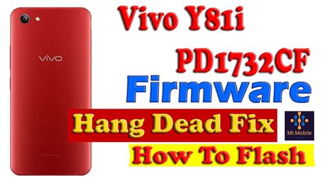 How To Full Flash Vivo Y I Pd Cf Dead Boot Fix Hang On Logo Lock