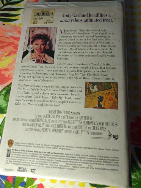 Gay Purr Ee Vhs For Sale Online Ebay