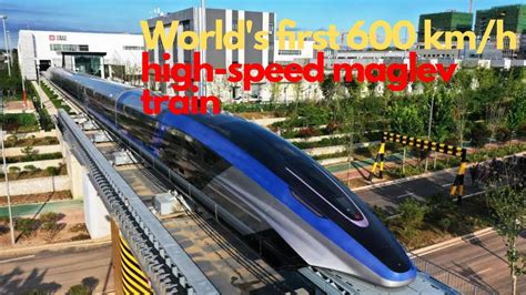 Worlds First 600 Kmh High Speed Maglev Train Rolls Off Assembly Line