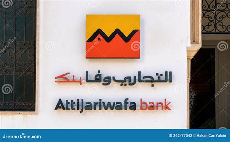 Logo And Sign Of Attijariwafa Bank In Marrakech Editorial Image | CartoonDealer.com #292477042