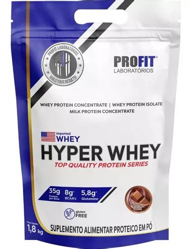 Hyper Whey Isolado E Concentrado Chocolate 1 8g Profit Parcelamento