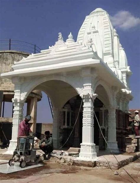 18 Feet 3 Months Marble Temple Construction Service In India At Rs