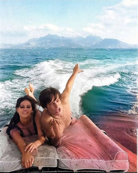 Historic Picturess Instagram Post Alain Delon And Claudia Cardinale