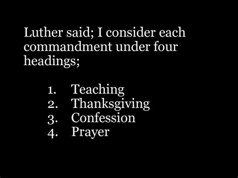 Martin Luthers Small Catechism An Introduction Ppt Download