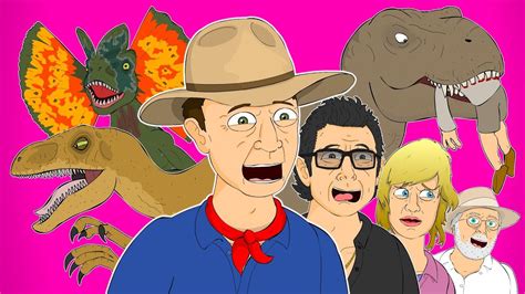 JURASSIC PARK THE MUSICAL - Animated Parody Song Remastered Acordes ...