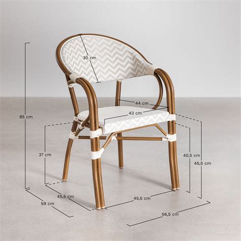 Ensemble table ronde Ø80 cm et 4 chaises de jardin empilables avec