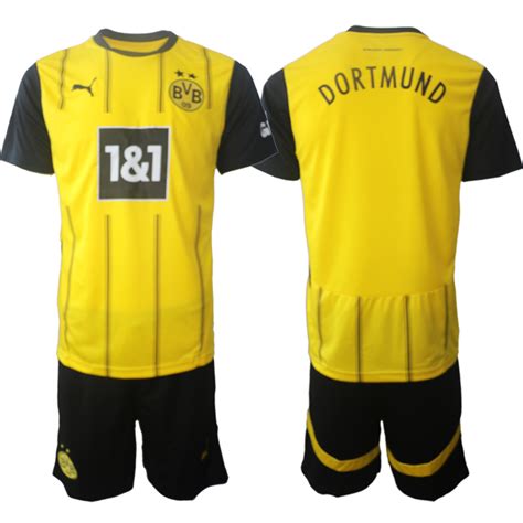 Rabatt Borussia Dortmund Bvb Heimtrikot Fu Balltrikots Set