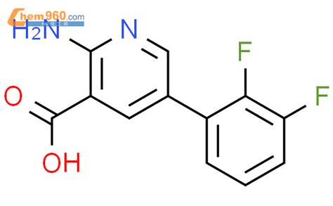 1261446 78 9 2 Amino 5 2 3 Difluorophenyl Pyridine 3 Carboxylic