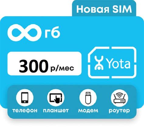 безлимитный интернет йота 300р/мес для любого роутера yota sim сим ...