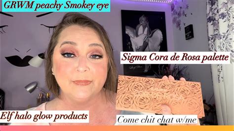 Grwm Peachy Smokey Eye Full Face Chit Chat Youtube