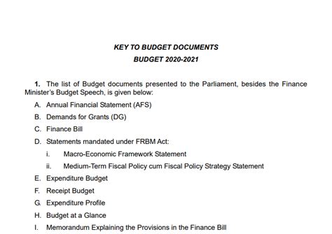 Key Highlights Of Budget 2020