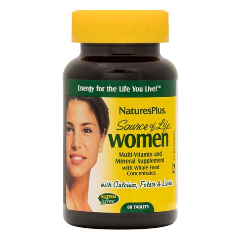 Buy Natures Plus Source Of Life Women S Multi Vitamin 60 S Online At Best Price In The Uae