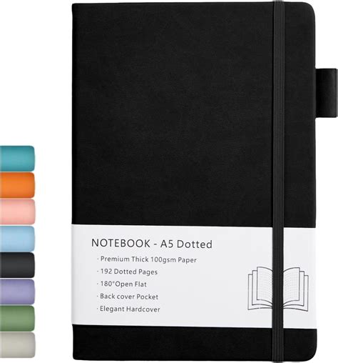 AEYAKA Carnet de Notes A5 Pointillé Bullet Journal Dotted A5 Couverture