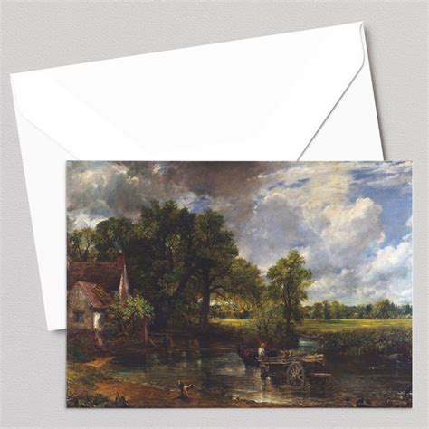 The Hay Wain John Constable Greetings Card - Etsy