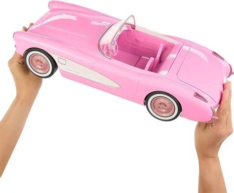 Barbie The Movie Hot Wheels RC Barbie Corvette RC Vehicle Mattel ToyWiz