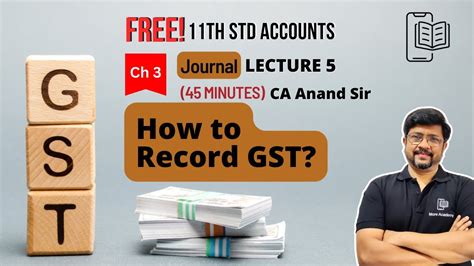 How To Record GST Understanding GST And Journal Entries For GST YouTube