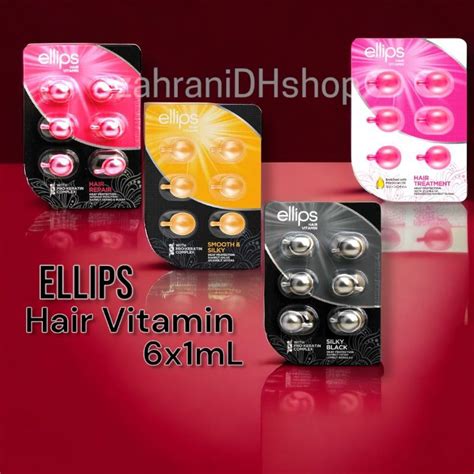 Jual Ellips Hair Vitamin 6x1ml Shopee Indonesia