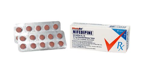 Cardio Rm Nicardia Xl Nifedipine 30mg Ritemed